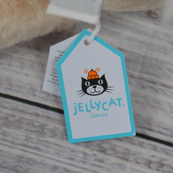 Jellycat Smudge Rabbit SOLD OUT Beige US Seller AUTHENTIC NWT - Picture 5 of 15